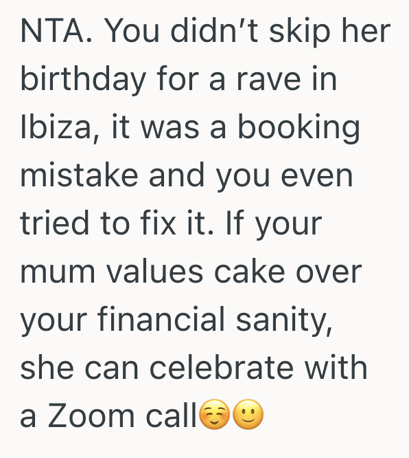 Screenshot 2025 05 13 at 5.08.04 PM Traveler Booked A Vacation To Rome, But Now She Realizes Shell Be Gone On Her Moms Birthday